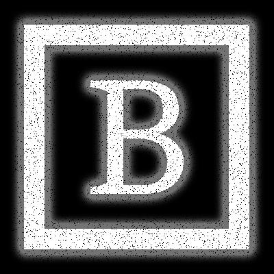 B